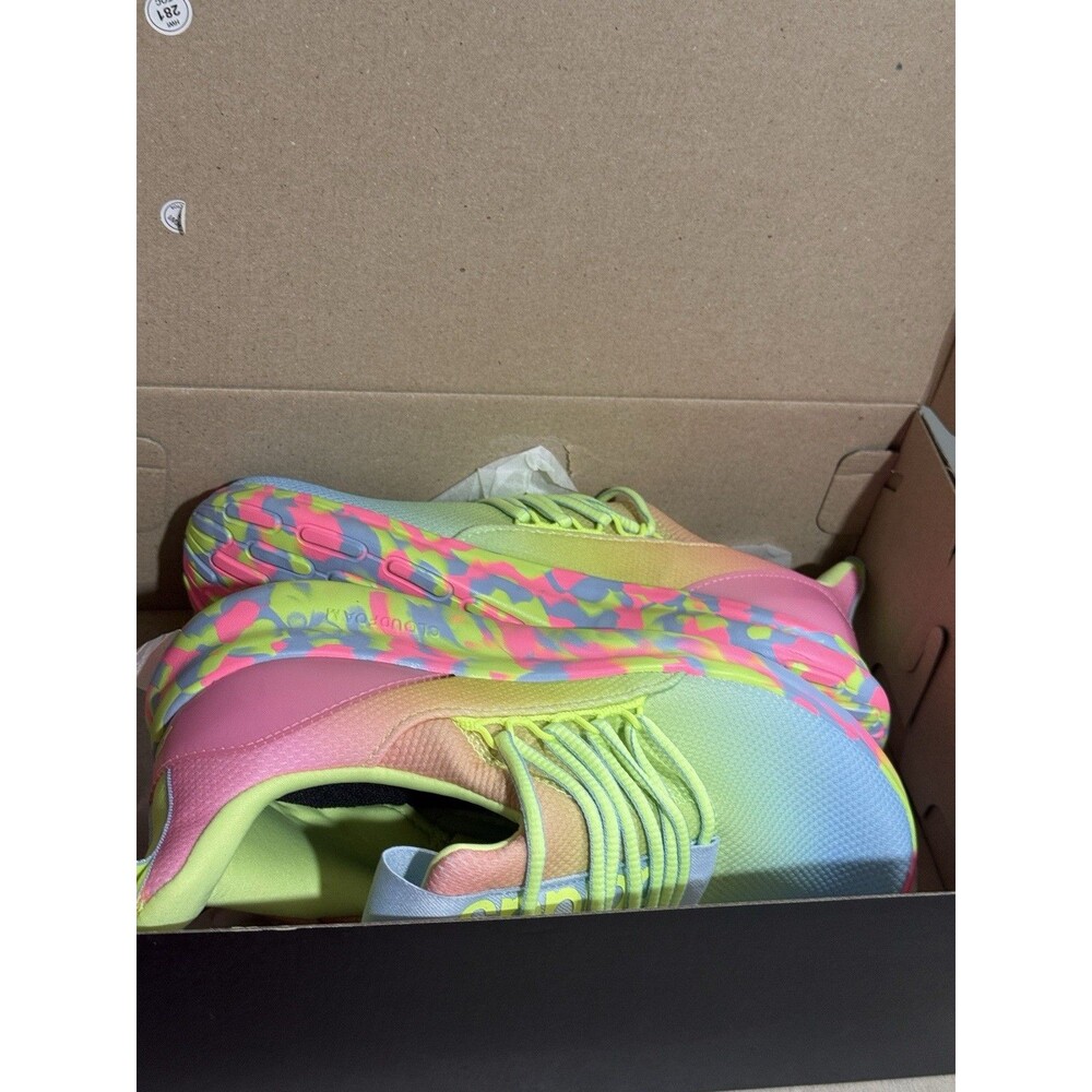 New Adidas Big Kids Girls SZ 7 Lite Racer Adapt 7.0 Running Gym Slip On Shoes - Picture 14 of 15